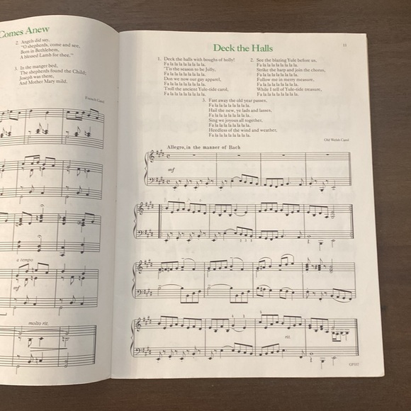 Christmas Around the Piano by Eugénie R. Rocherolle, 1982 Sheet Music - Picture 6 of 9